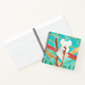 Koala in Tree Original Abstract Art ノートブック (内部)