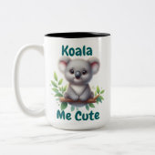 Koala Me Cute  ツートーンマグカップ (左)