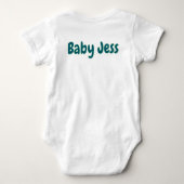 Koala Me Cute ベビーボディスーツ (裏面)