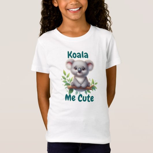 Koala Me Cute  Tシャツ (正面)
