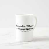Koala Music Beverage Mug ボーンチャイナマグカップ (正面右)