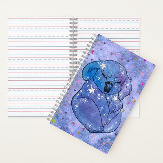 Koala named Seven ノートブック (内側)