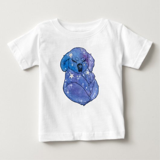 Koala named Seven ベビーTシャツ (正面)