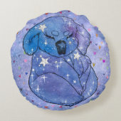 Koala named Seven ラウンドクッション (裏面)