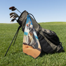 Koala on beach wearing Antlers and baubles