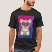 koala Pride Bisexual Flag LGBTQ Proud Ally Pride S Tシャツ (正面)