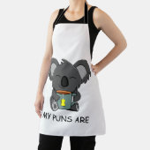 Koala Tea Gifts Will Have You Laughing All Day エプロン (インサイチュ)