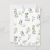 Koala Twinsママのベリーゲームカードの大きさ 招待状 (裏面)