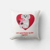 Koala-ty time together クッション (正面)