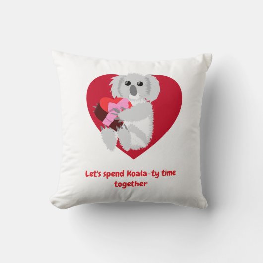 Koala-ty time together クッション (正面)