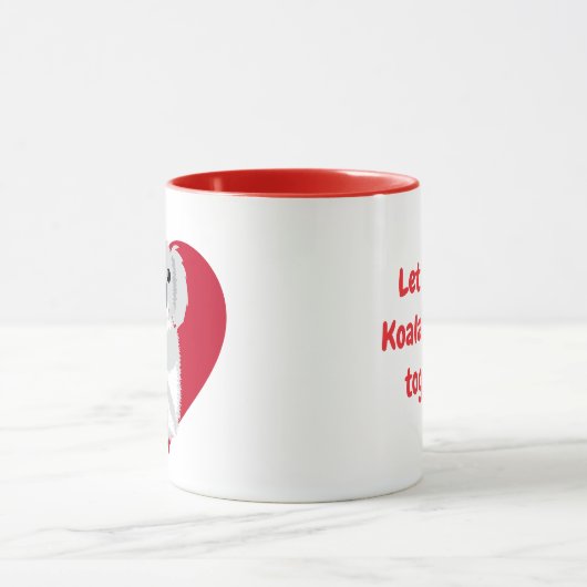 Koala-ty time together マグカップ (中央)