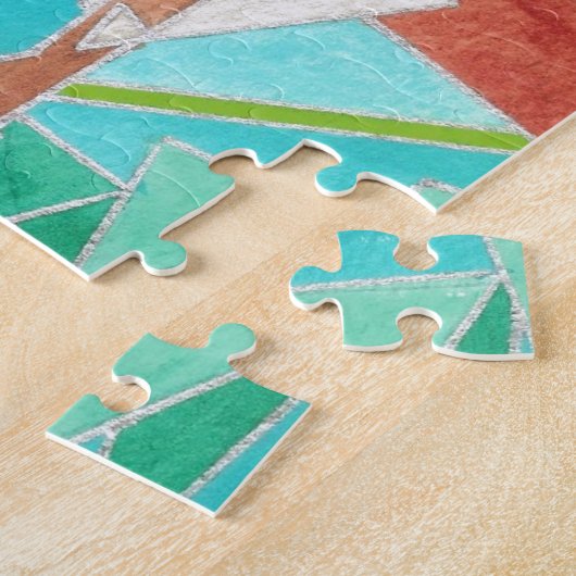 Koala Watercolor Art ジグソーパズル (側面)