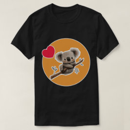 Koala with a stick  tシャツ