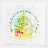 Koala with Tree Australianクリスマスディナー (正面)