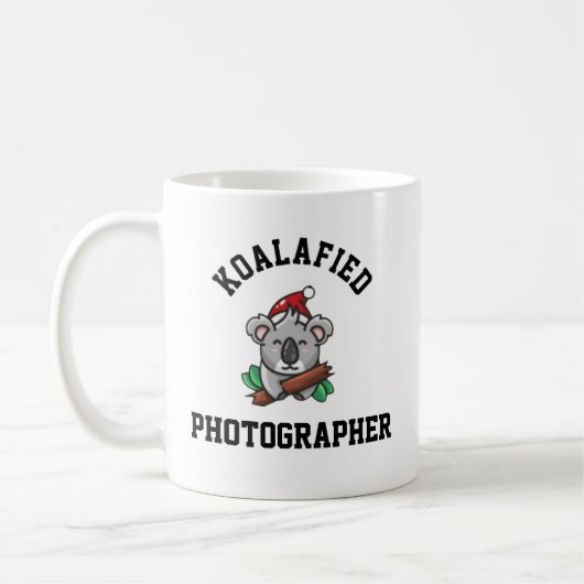 Koalafiedフォトグラファー コーヒーマグカップ (左)