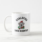 Koalafied Data Scientist コーヒーマグカップ (左)