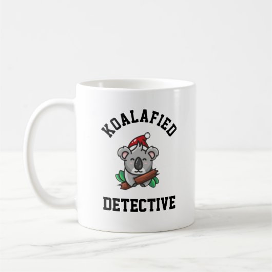Koalafied Detective コーヒーマグカップ (左)