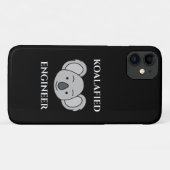 Koalafied Engineer Cute Koala おもしろい Job Pun Case-Mate iPhoneケース (裏面(横))