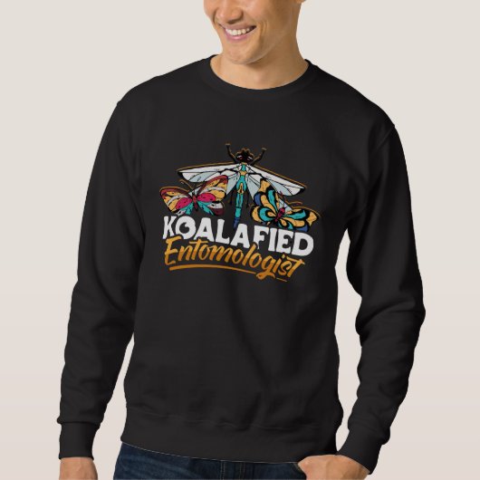 Koalafied Entomologist Apparel Entomology for Wome スウェットシャツ (正面)