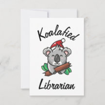 Koalafied Librarian Card