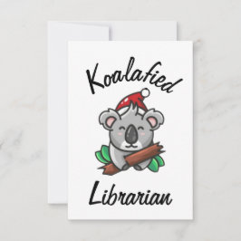 Koalafied Librarian Card カード