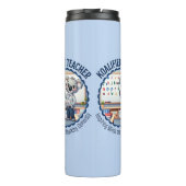 Koalified先生かわいいコアラをテーマにした教育者ギフト タンブラー (裏面)