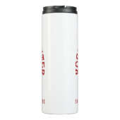 Koalified Fire Fighter / Fireman with Fire & Flame タンブラー (裏面)