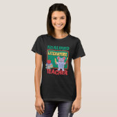 Koalified Literature Teacher Literary Works Teachi Tシャツ (正面フル)