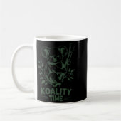 Koality Time Funny Koala Bear Sleep Men Women Girl コーヒーマグカップ (左)