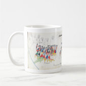 Koba:  侵略から戻っている若者は…挨拶しました コーヒーマグカップ (左)