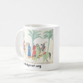 Koba: 私達は私達の恋人/競争に会いに来ました コーヒーマグカップ (正面左)