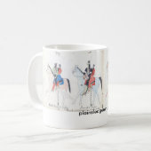 Koba: 訪問の近隣のキャンプへ行くこと コーヒーマグカップ (正面左)