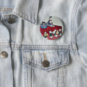 Kobayashi、Kiyochika著中国のな皇帝そして皇后 缶バッジ (インサイチュ)