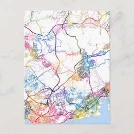 Kobe Japan City Map ポストカード