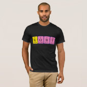 Kobi期別表名のシャツ Tシャツ (正面フル)