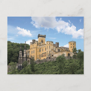 Koblenz、ドイツ、Stolzenfels Cassle、Schloss ポストカード