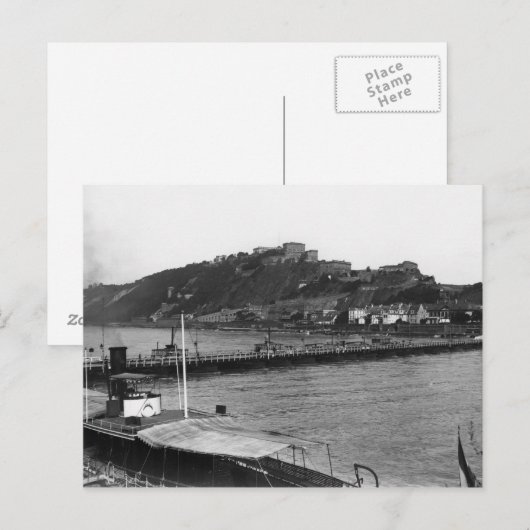 Koblenz, Ehrenbreitstein, c.1910 ポストカード (正面/裏面)