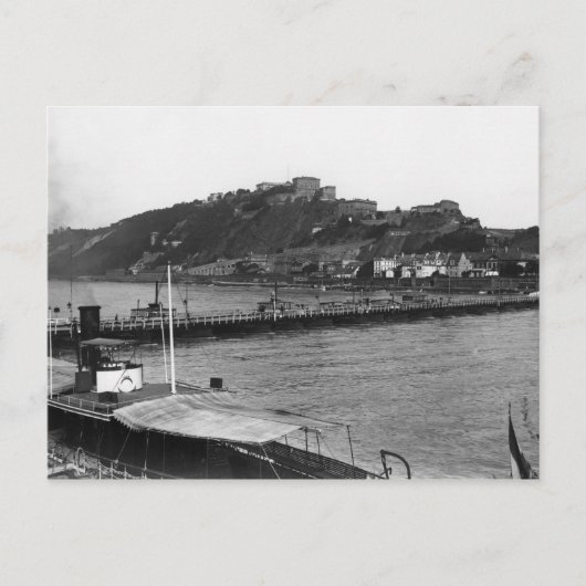 Koblenz, Ehrenbreitstein, c.1910 ポストカード (正面)