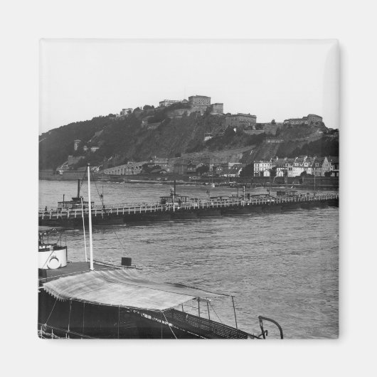 Koblenz, Ehrenbreitstein, c.1910 マグネット (正面)