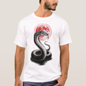 Kobra vor Blutmond Tシャツ (正面)