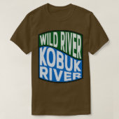 Kobuk River Wild River Wave Tシャツ (デザイン正面)