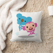 KobyおよびMomoの枕 クッション (ブランケット)