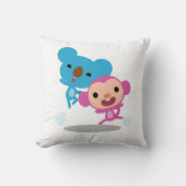 KobyおよびMomoの枕 クッション (正面)