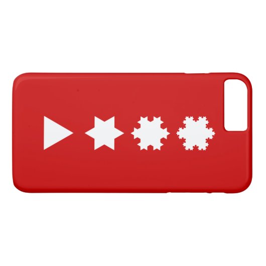 Kochの雪片 Case-Mate iPhoneケース (裏面(横))