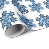 KochのTessellated雪片 ラッピングペーパー (ロールコーナー)