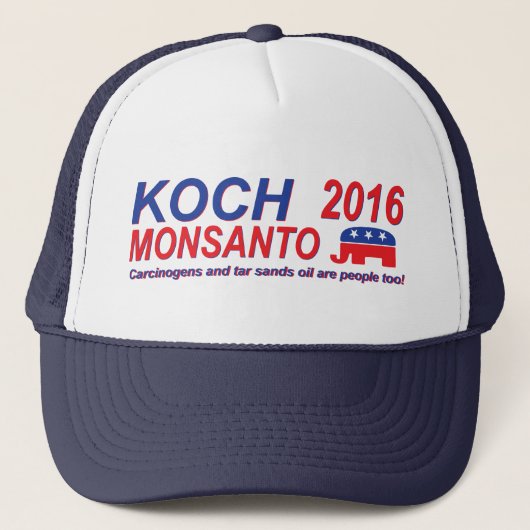 Koch Monsantoの2016年の帽子 キャップ (正面)