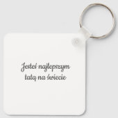 Kocham Citato私はęポーランドの贈り物であなたのパパを愛している キーホルダー (裏面)