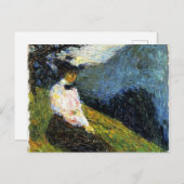Kochel Gabriele Munter by Vassily Kandinsky ポストカード (正面/裏面)