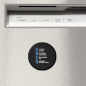 Kochen Koch Kchenchef Chefkoch Bcker Gastronomie G マグネット (インサイチュ (食洗機))