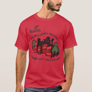 Kochs Vintageラベルビールラバー1 Tシャツ